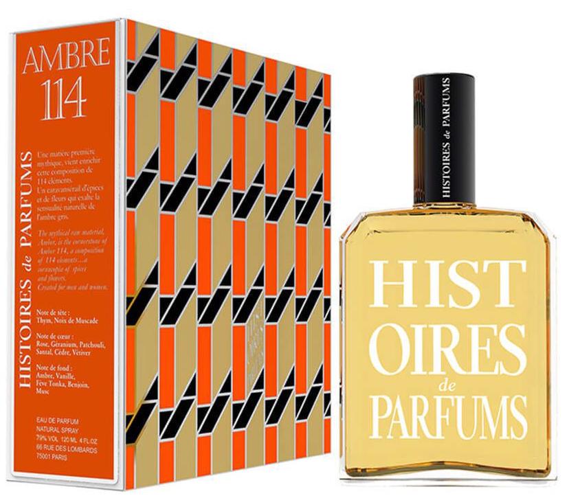 Парфюмированная вода унисекс Histoires De Parfums Ambre 114 120 мл (390017)