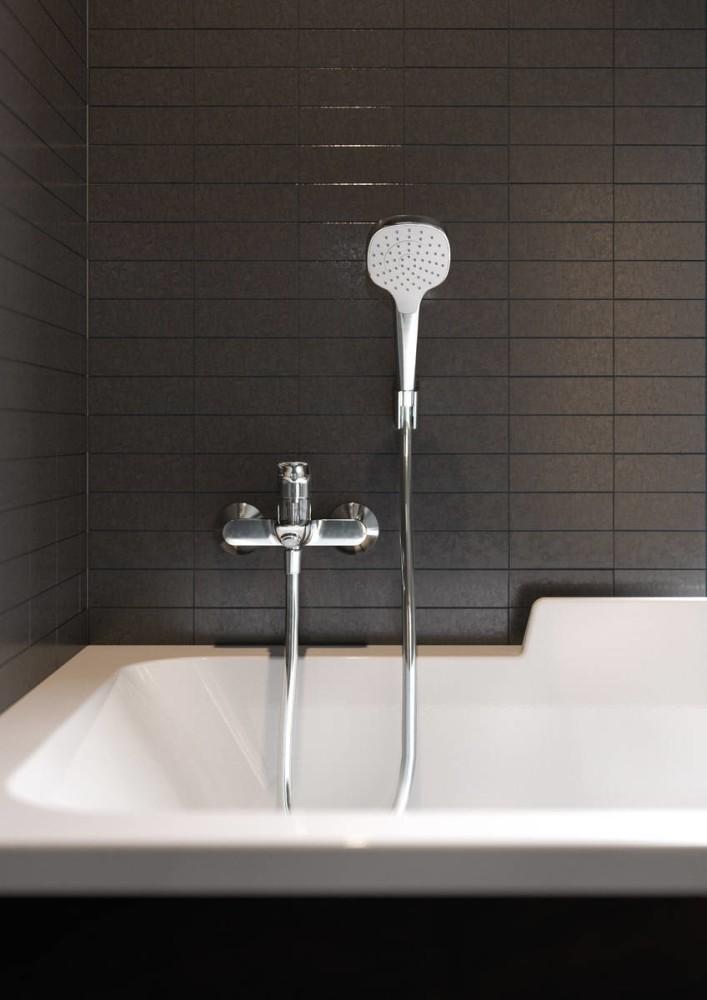 Cмеситель для ванны Hansgrohe LOGIS 71400000 однорычажный Хром (111811) - фото 3