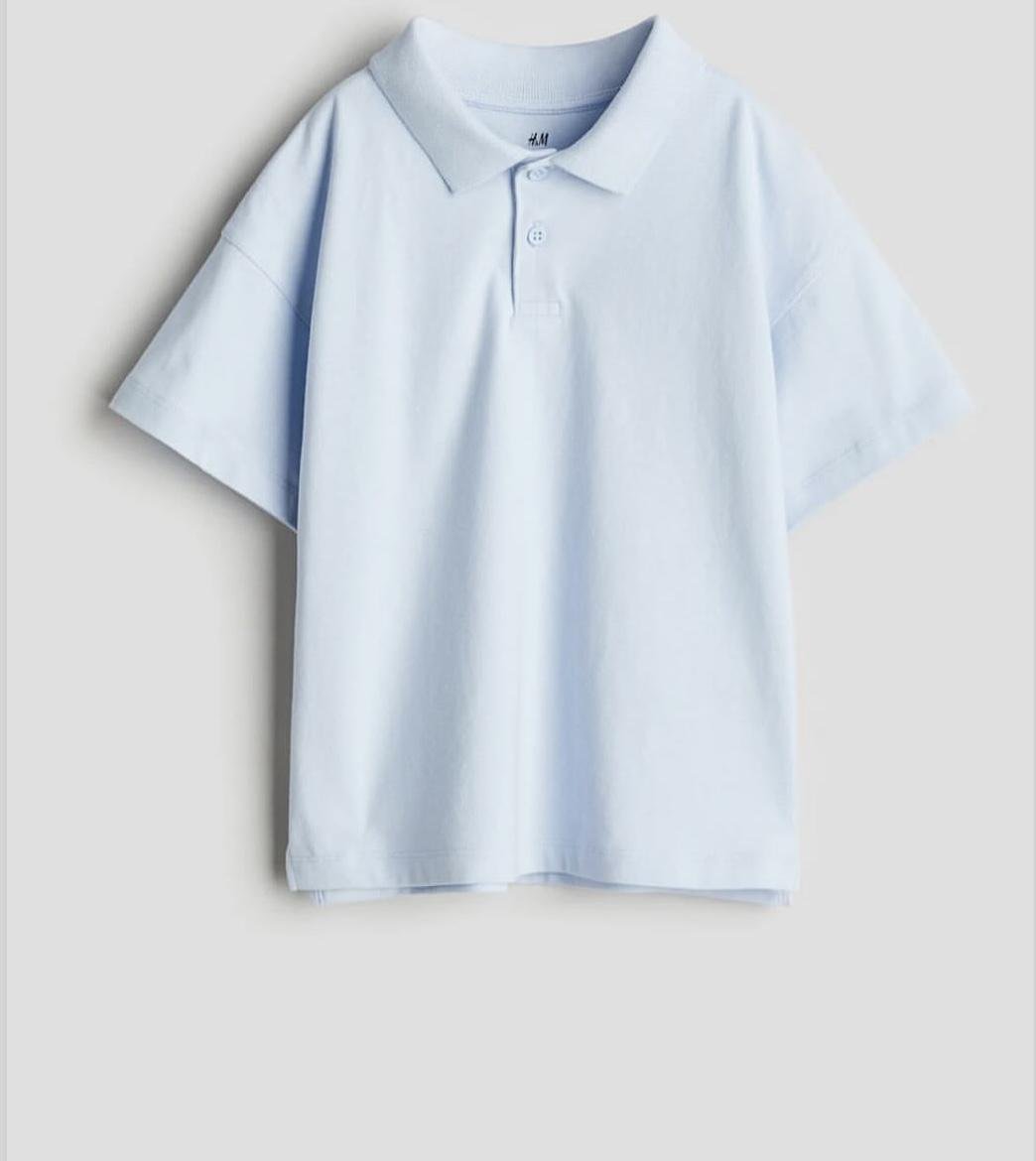 Футболка детская H&M 134-140 см Голубой (6710)