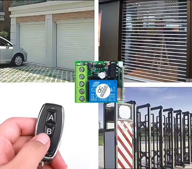 Реле контроля для автоматических ворот 433Mhz с 2 пультами Black (cd6c3ec3) - фото 3 Реле контроля для автоматических ворот 433Mhz с 2 пультами Black (cd6c3ec3) - фото 3