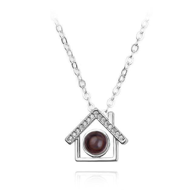Подвеска SUNROZ Home I love You "Я люблю тебя" на 100 языках Серебро (SUN31007)