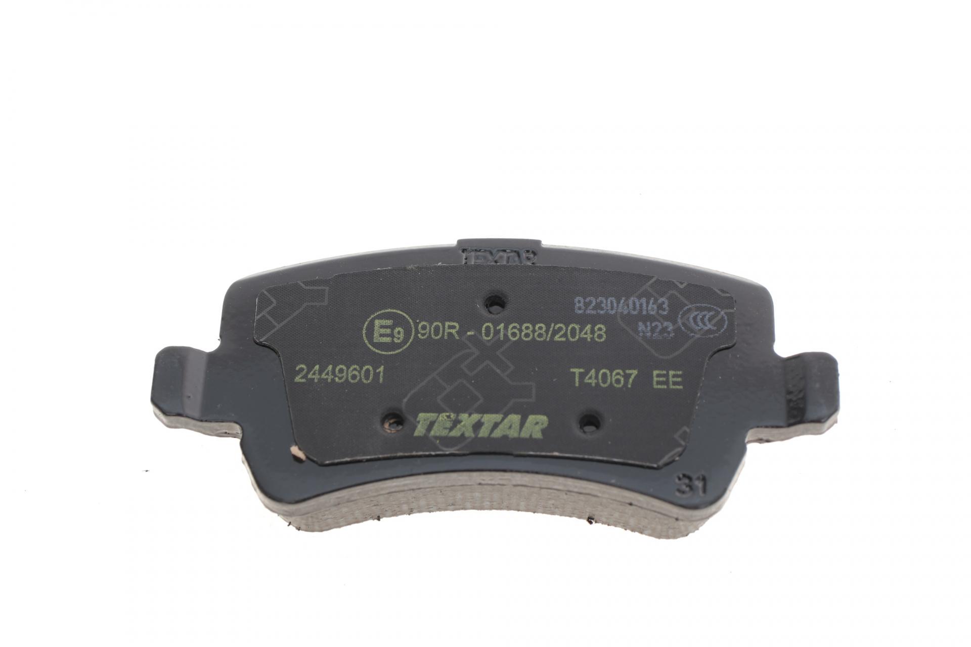 Колодки тормозные задние Land Rover Range Rover 11-/Volvo S80/V70 06-TRW Q+ -2449601 TEXTAR