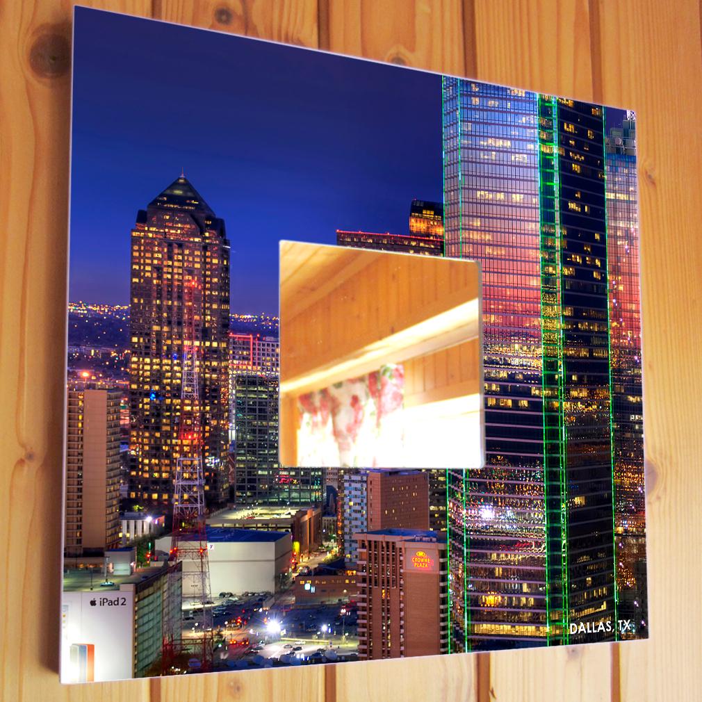 Зеркало декоративное Даллас 260х260 мм (M04020)