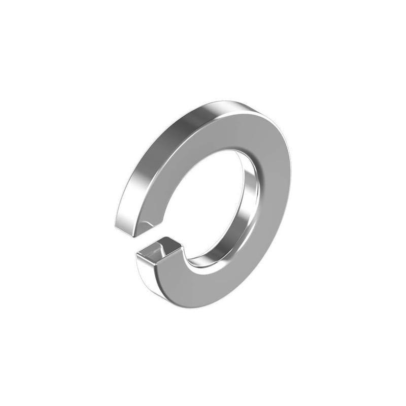 Шайба пружинная гровер Metalvis М6 DIN7980 сталь цинк белый ⌀ 9,9 мм х 1,6 мм 350 шт. (7P20000007P0620000)