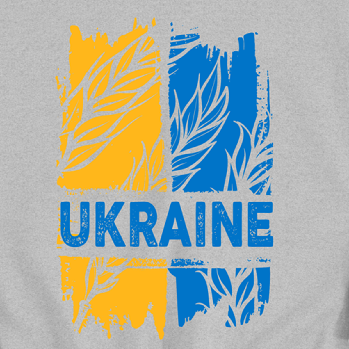 Світшот унісекс UFree Shop із принтом Ukraine XL Сірий (S-0040-3-XL) - фото 2