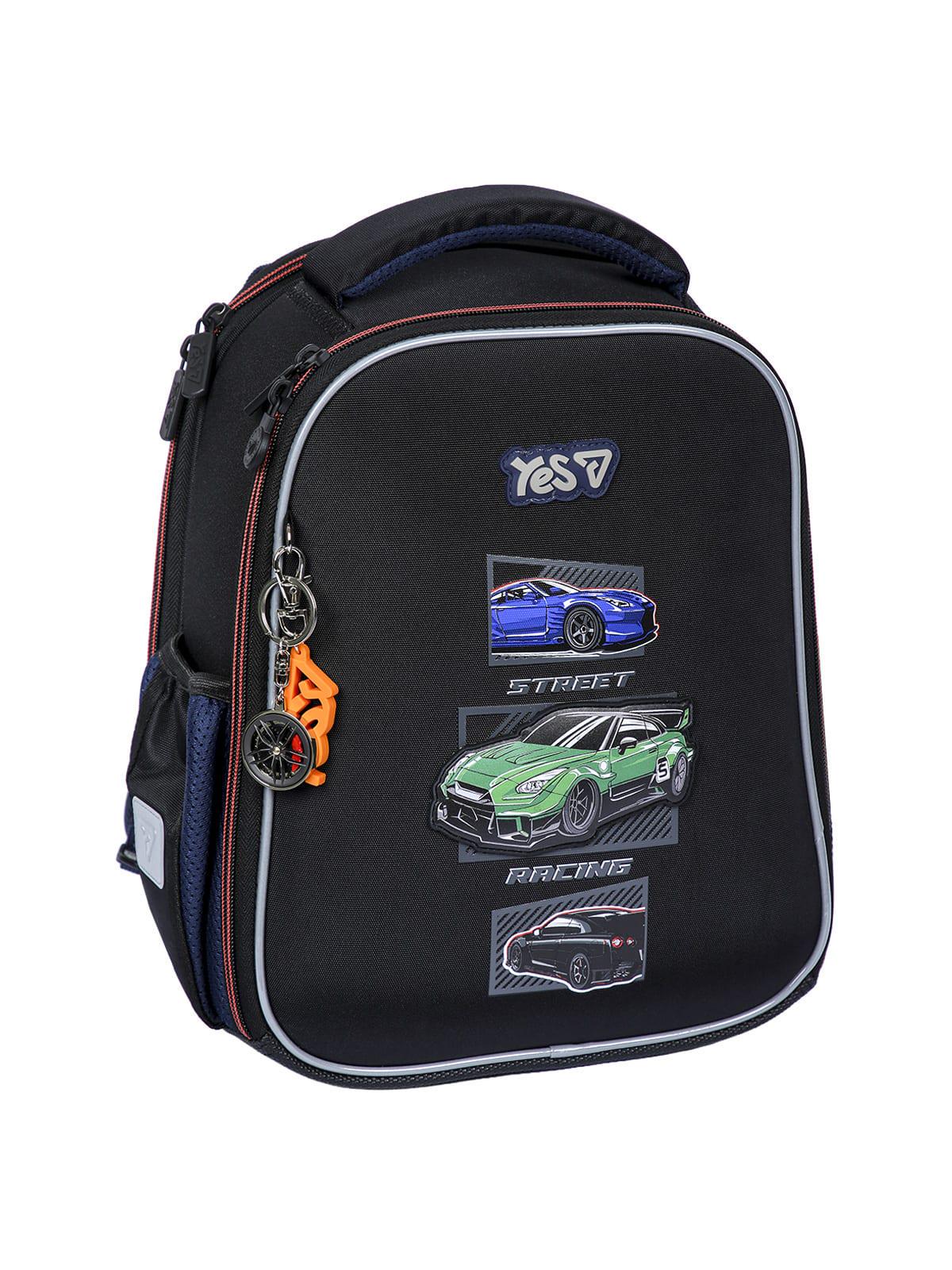 Школьный рюкзак каркасный YES H-100S Racing Life (550220) Школьный рюкзак каркасный YES H-100S Racing Life (550220)