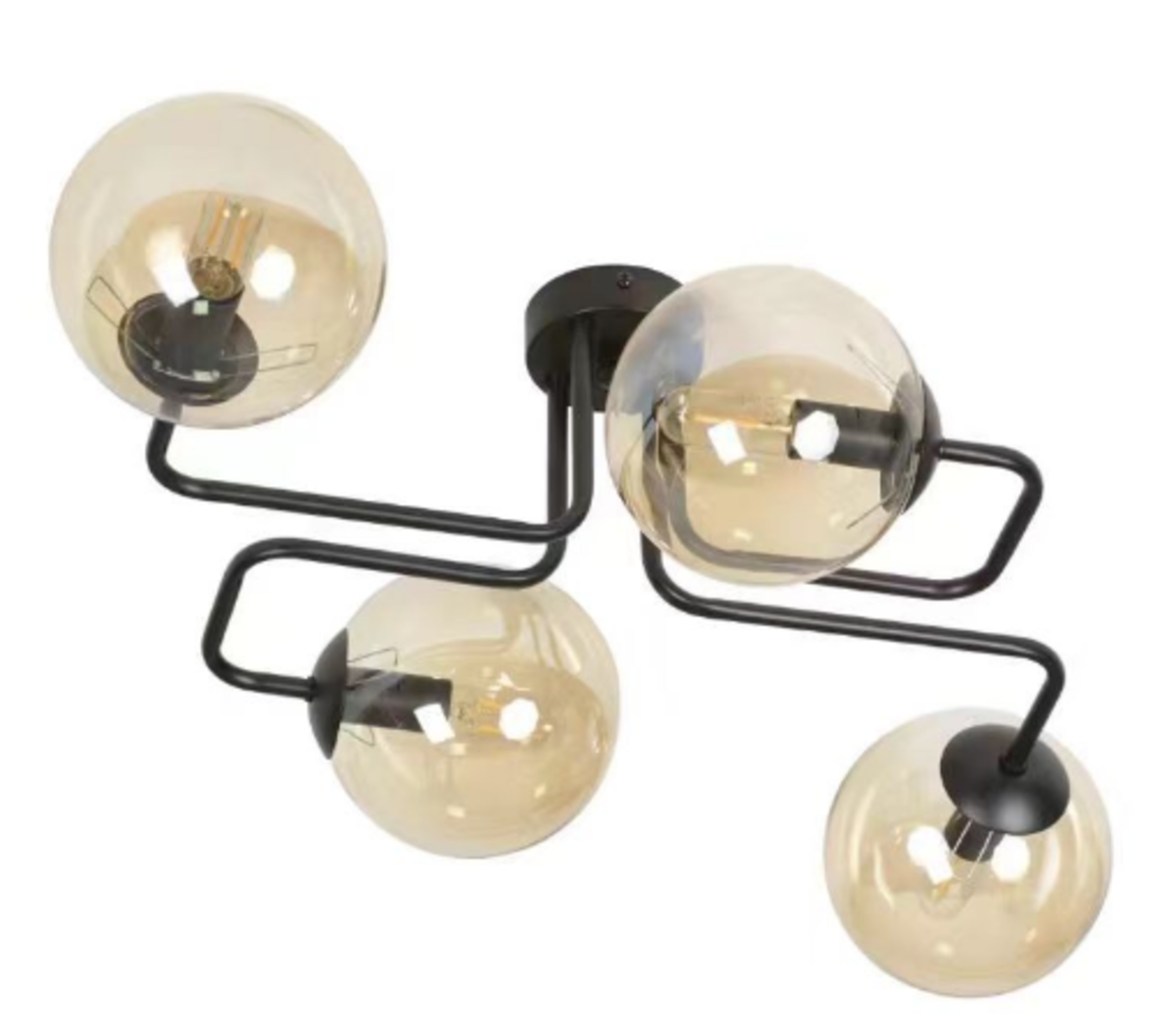 Люстра 9713-4 BK (46343)