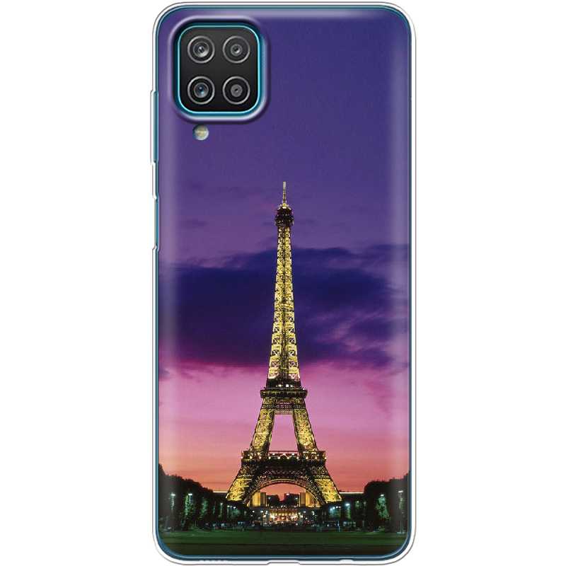 Чохол Boxface Samsung A125 Galaxy A12 Опівночі в Парижі Прозорий силікон (41506-up964-41506)