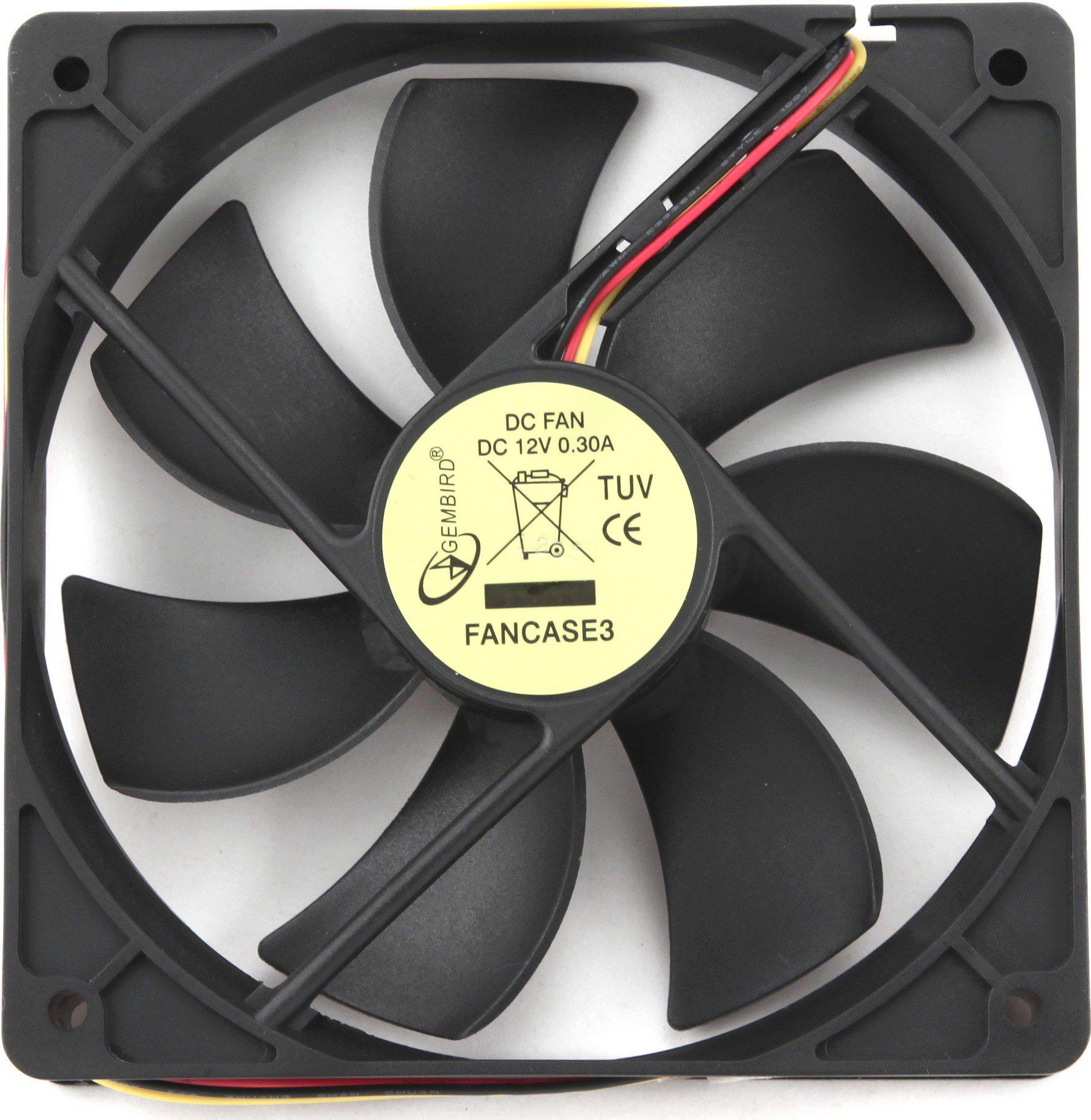 Вентилятор для корпуса Gembird FANCASE3 120 мм