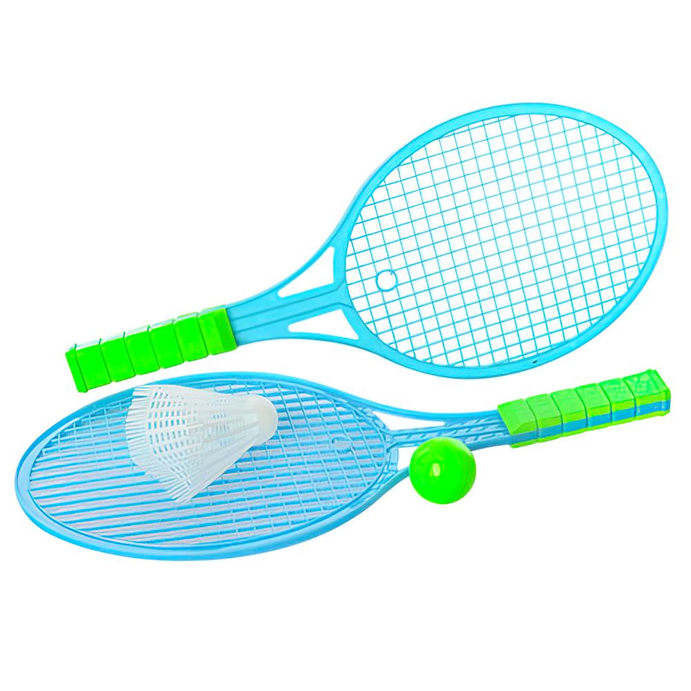 Ракетка Bambi M 3356 Голубой (MR52636) Ракетка Bambi M 3356 Голубой (MR52636)