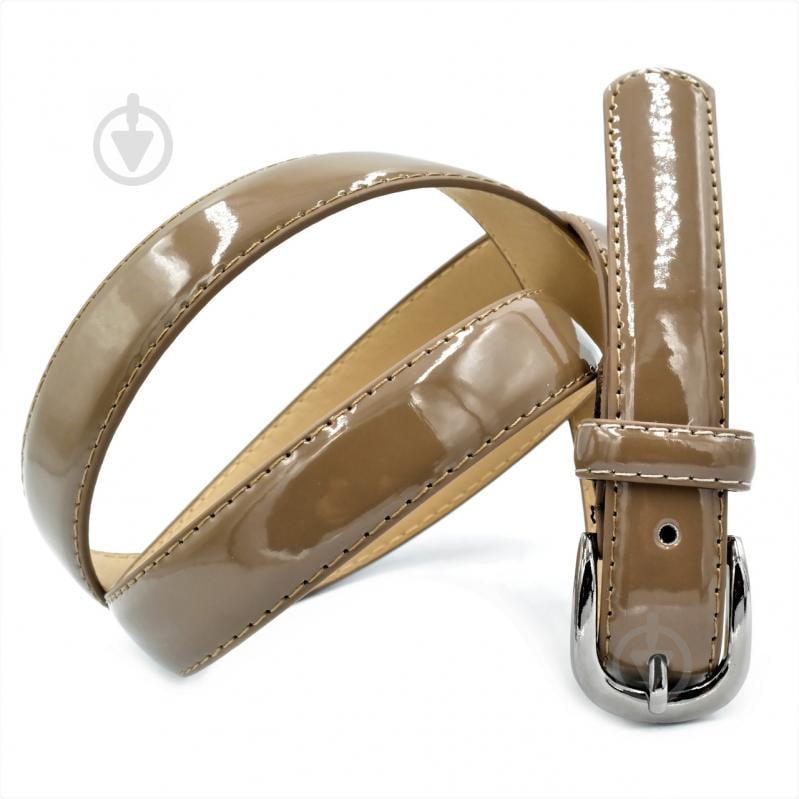 Женский ремень Le-Mon 110 см Тёмно-бежевый (nwzh-25-0046)