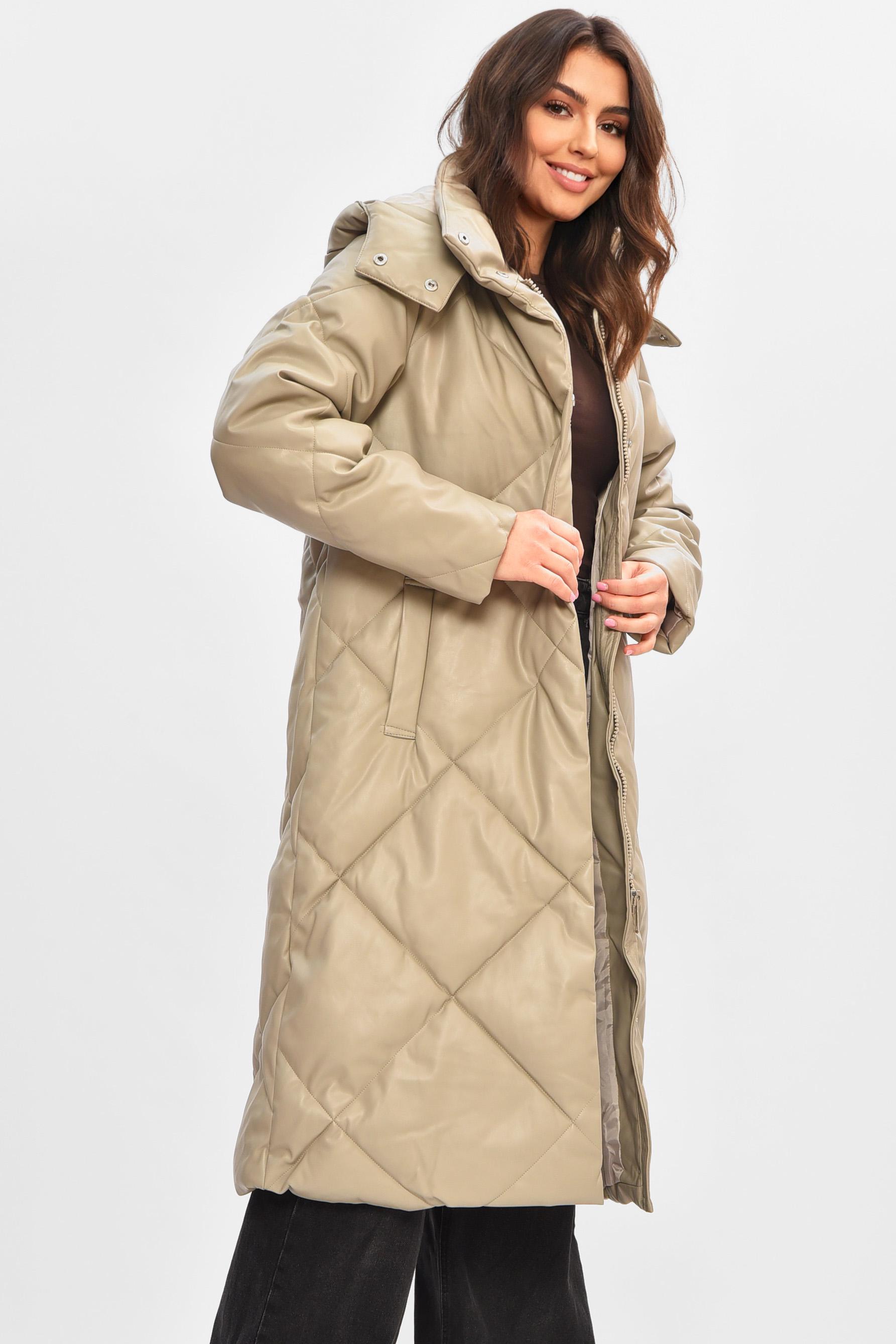 Куртка жіноча зимова L Сірий (207190) - фото 2