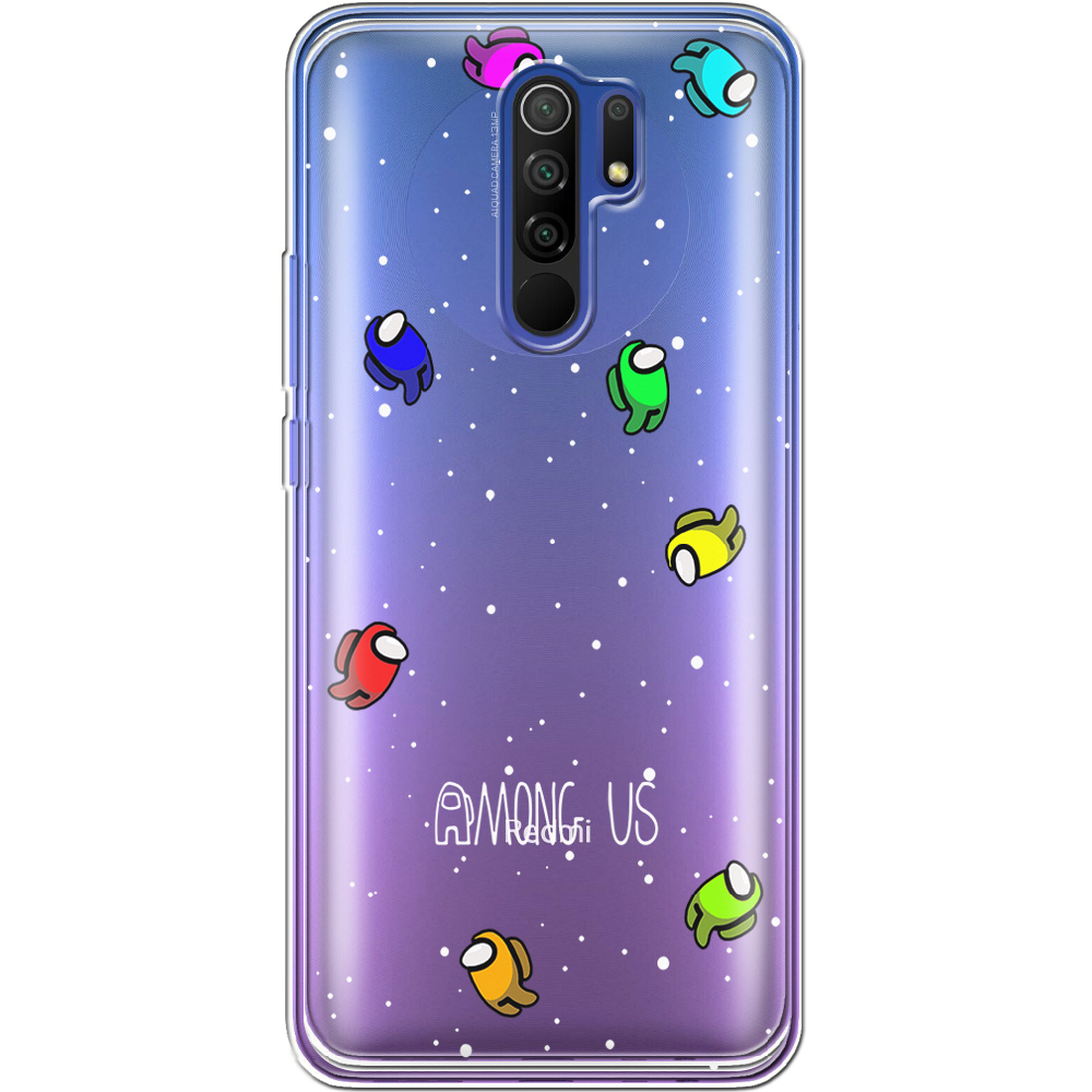 Чехол BoxFace Xiaomi Redmi 9 Among Us Invisible Прозрачный силикон (40233-bk76-40233)