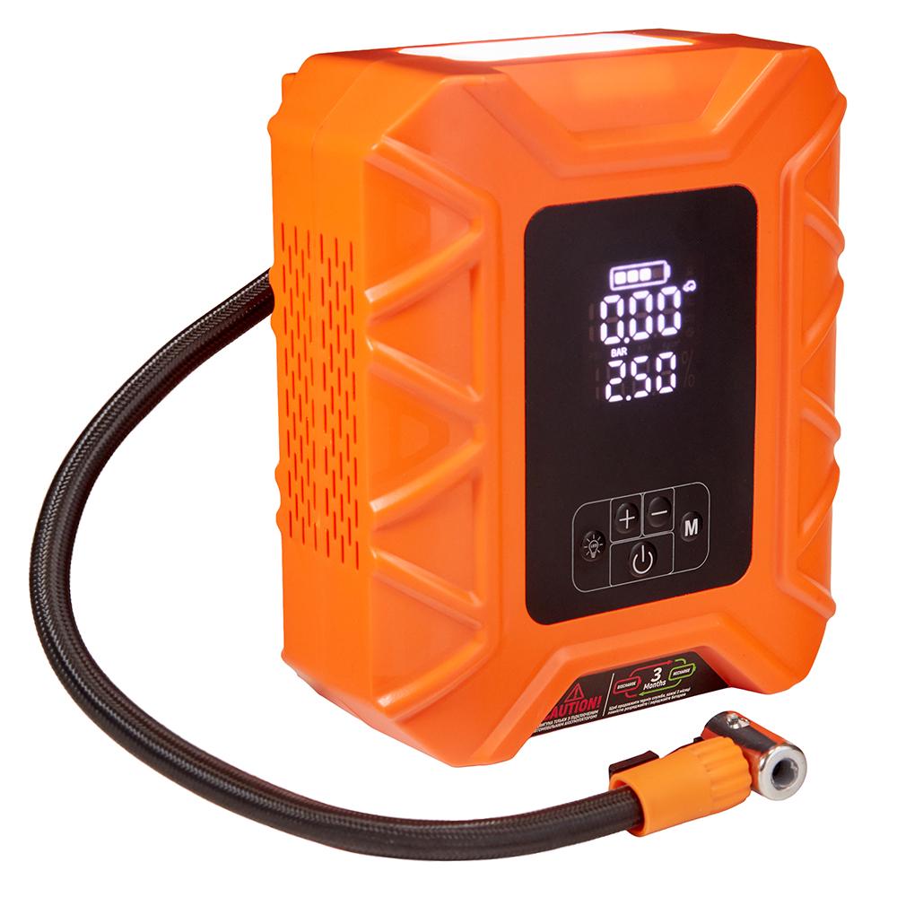 Компресор автомобільний Voin VC-345CL 4in1/14,8V 37 Wh 10000 mAh бустер/повербанк/ліхтар