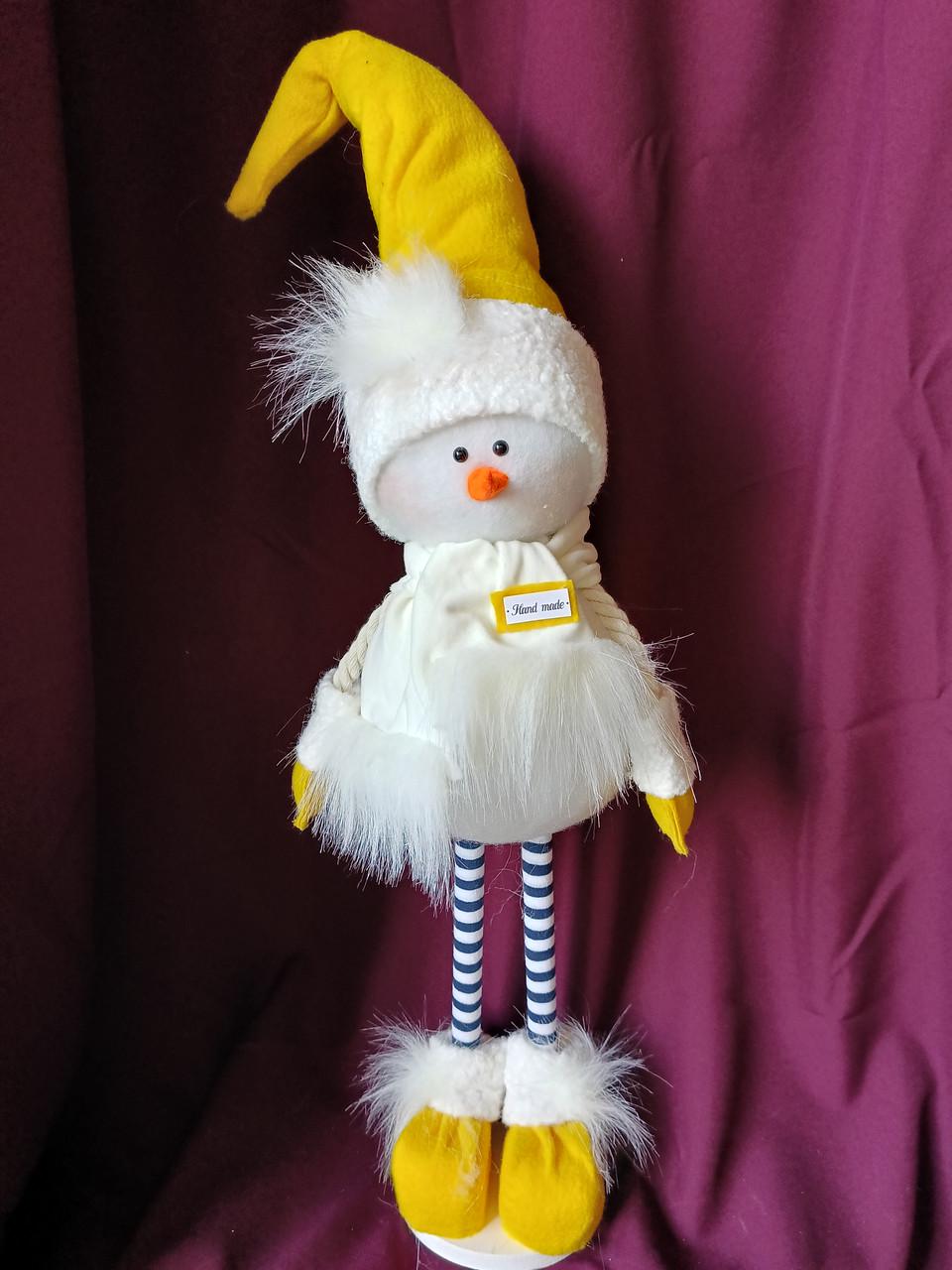 Гном скандинавський 75 см Білий (Гном №13)