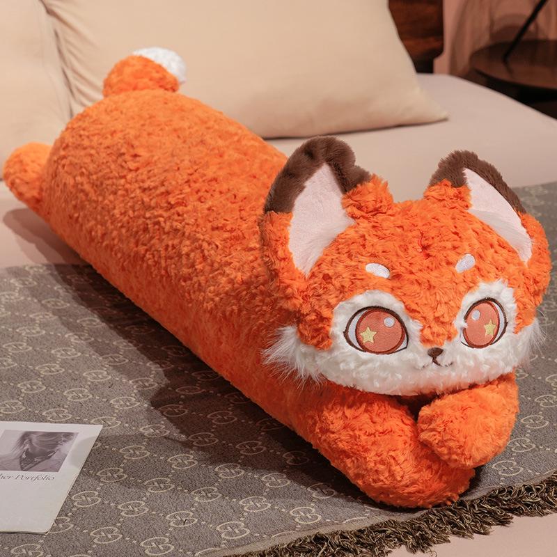 Подушка длинная Cutie Cat 110 см Orange (id_1737)