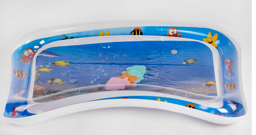 Развивающий коврик водный C 52306 с фигурками морских обитателей 69х51х8 см (OR00001325)