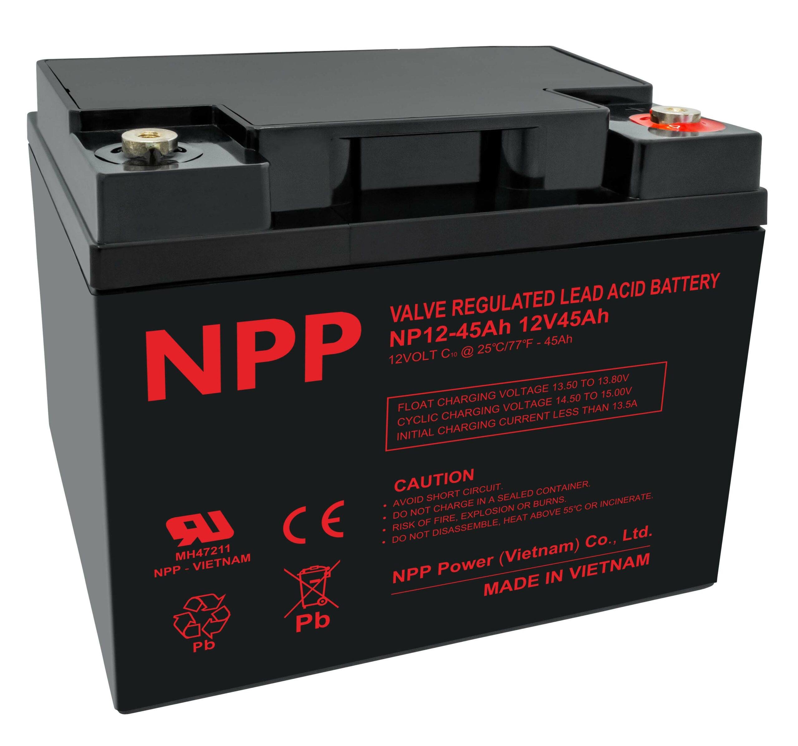 Акумуляторна батарея NPP NP12-45Ah (NP12-45)