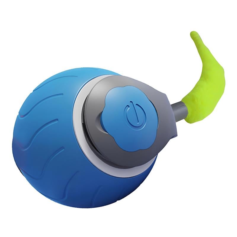 Інтерактивна іграшка м'ячик для котів JoyPro intelligent cat teasing ball з хвостиком Блакитний (3667f6a7) Інтерактивна іграшка м'ячик для котів JoyPro intelligent cat teasing ball з хвостиком Блакитний (3667f6a7)