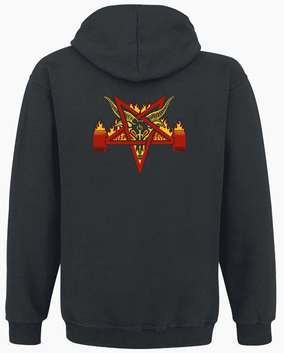 Толстовка з блискавкою "Thrasher" M Чорний (13487) - фото 2 Толстовка з блискавкою "Thrasher" M Чорний (13487) - фото 2