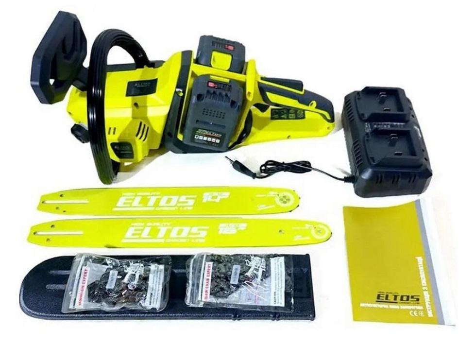 Аккумуляторная цепная пила Eltos АПЦ-40A/16-4