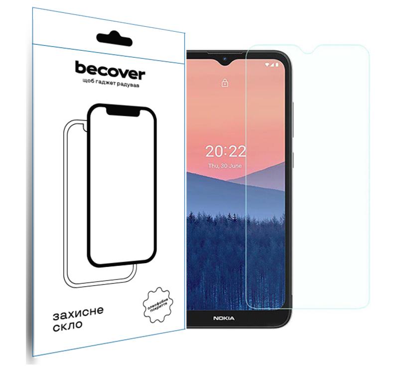 Захисне скло BeCover для Nokia C21 3D Crystal Clear Glass (709742)