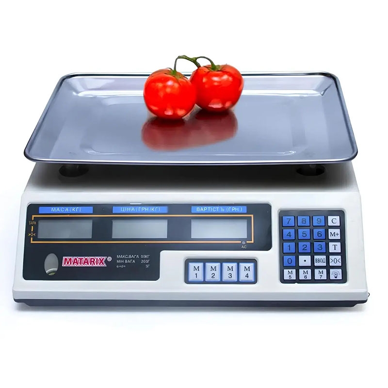 Ваги торговельні Matarix MX-410A електронні 50 кг (tf7269) - фото 4
