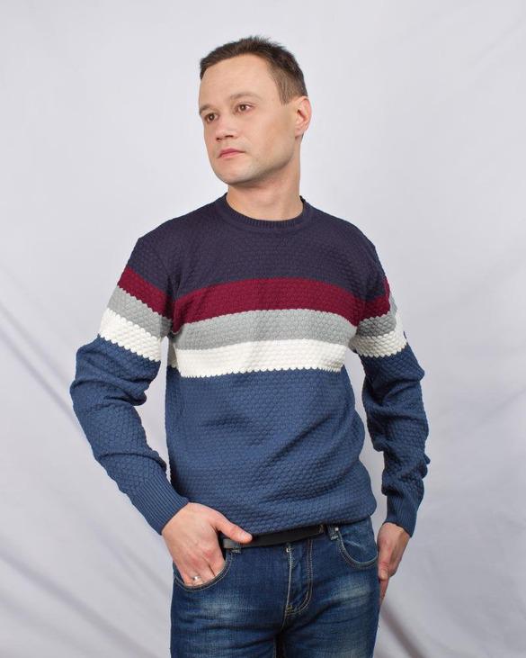 Кофта VIP Stendo 8860 M Синий (40437)