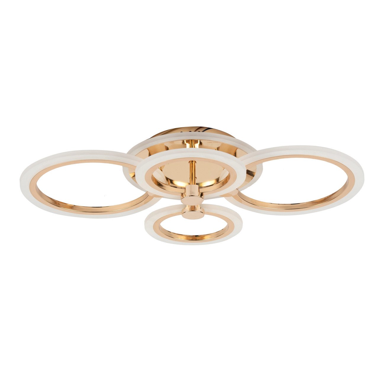 Люстра потолочная LED Sunlight 5333/2+2 R Gold