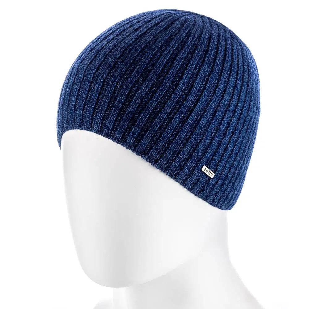 Шапка мужская Zolly ZH176 one size Синий-мулине