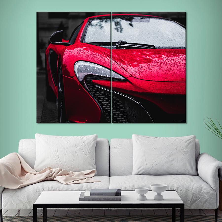 Картина Автомобиль Яркий автомобиль McLaren P1 111x81 см (A1205-2)