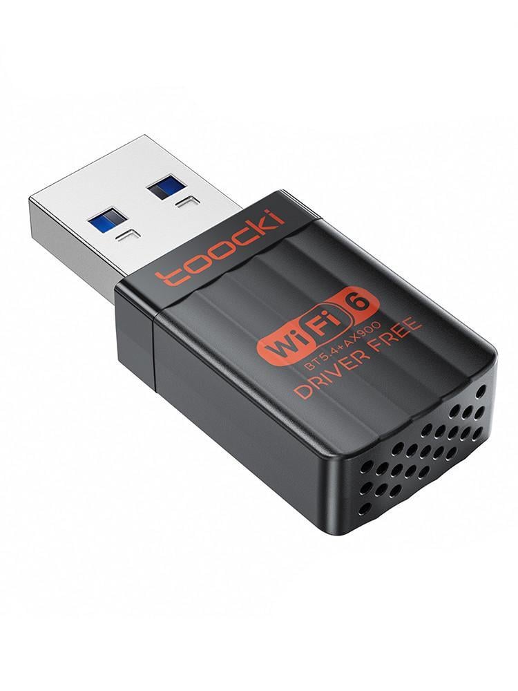Адаптер Bluetooth 5.4 WI-FI6 AX900 адаптер Toocki TB08 USB (3038781956) Адаптер Bluetooth 5.4 WI-FI6 AX900 адаптер Toocki TB08 USB (3038781956)
