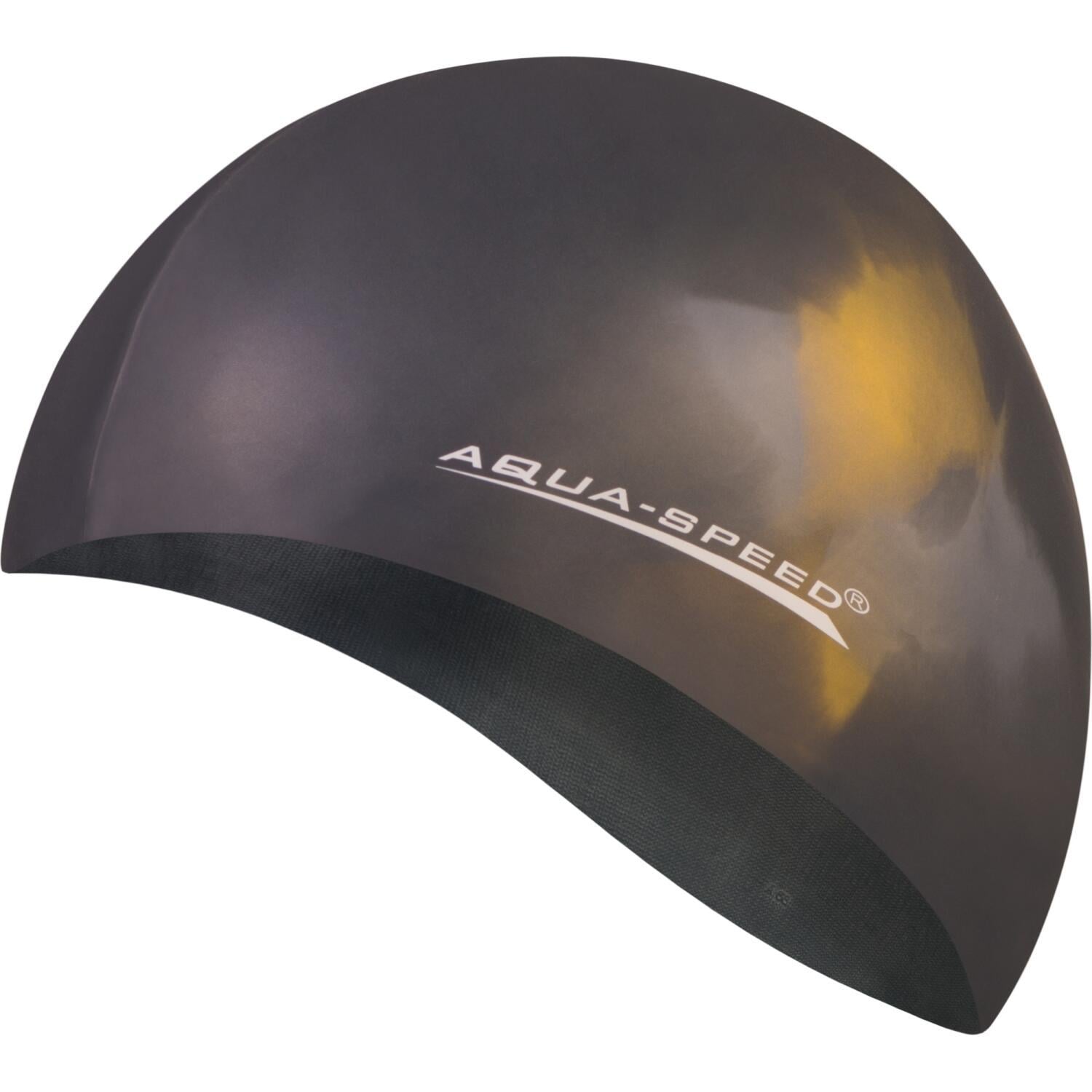 Шапочка для плавания Aqua Speed BUNT Черно-желтый (113-61) Шапочка для плавания Aqua Speed BUNT Черно-желтый (113-61)