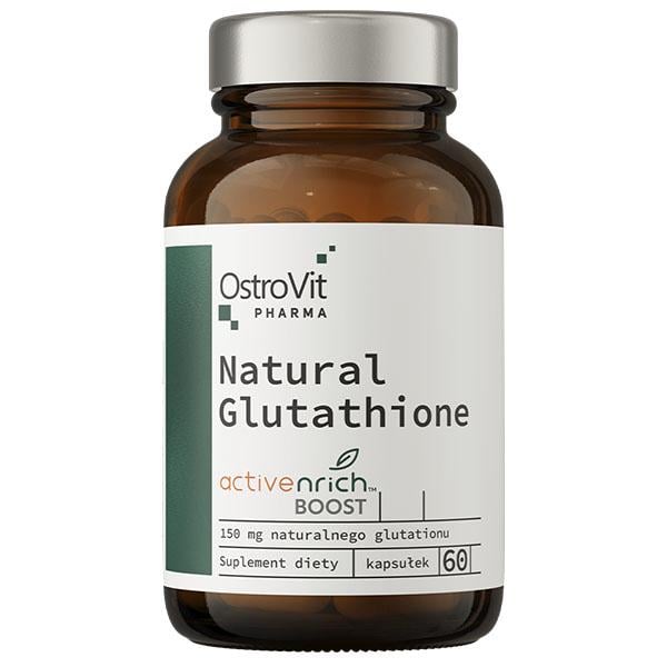 Глутатіон для спорту OstroVit Pharma Natural Glutathione 60 капс. (000026662)
