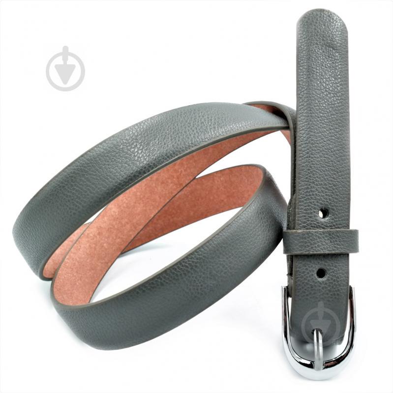 Женский ремень Le-Mon 110 см Серый (nwzh-25-0023)