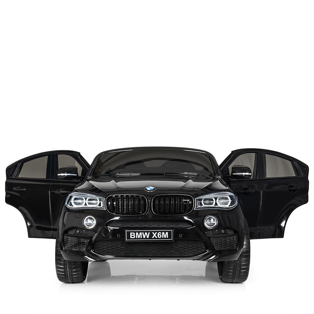 Детский электромобиль Bambi Racer BMW JJ2168EBLR-2 джип со светом Черный (13949891) - фото 3