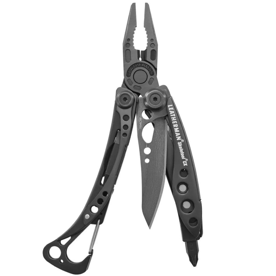 Мультиинструмент Leatherman Skeletool CX Onyx 7 функций 100 мм Grey (833131)