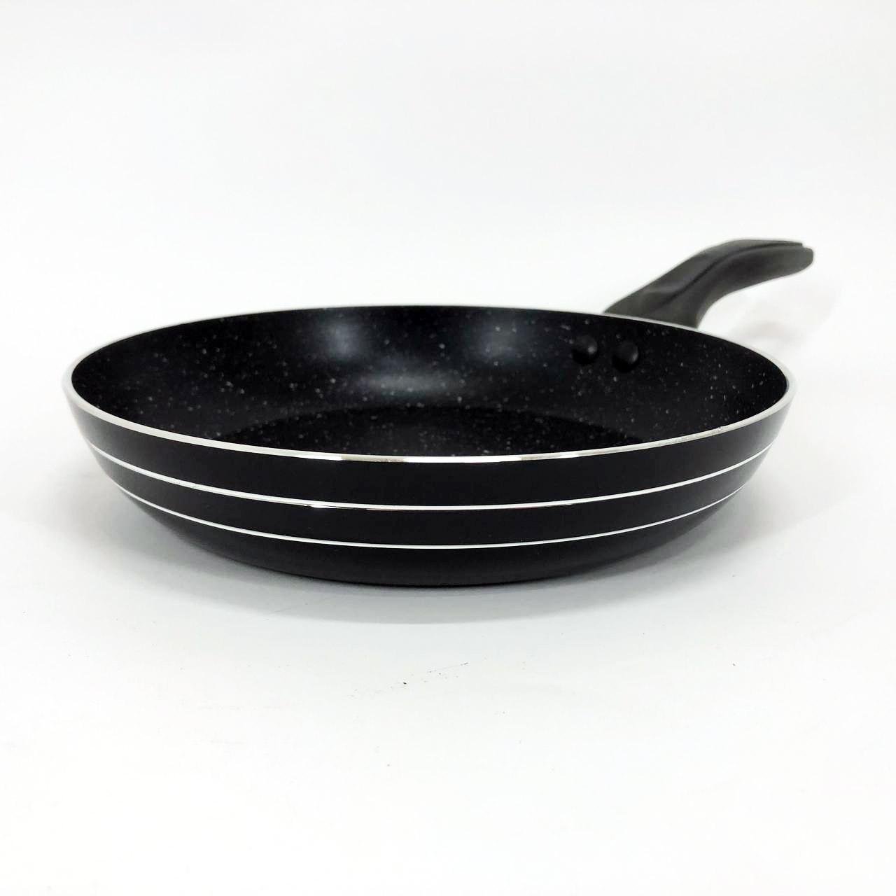 Сковорода Unique UN-5152 антипригарная 20 см Темный мрамор