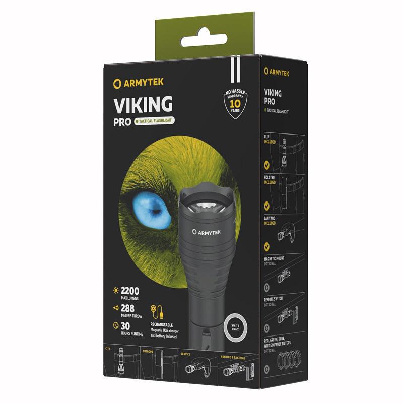 Ліхтар Armytek Viking Pro v3.5 Magnet USB XHP50.2 - фото 24