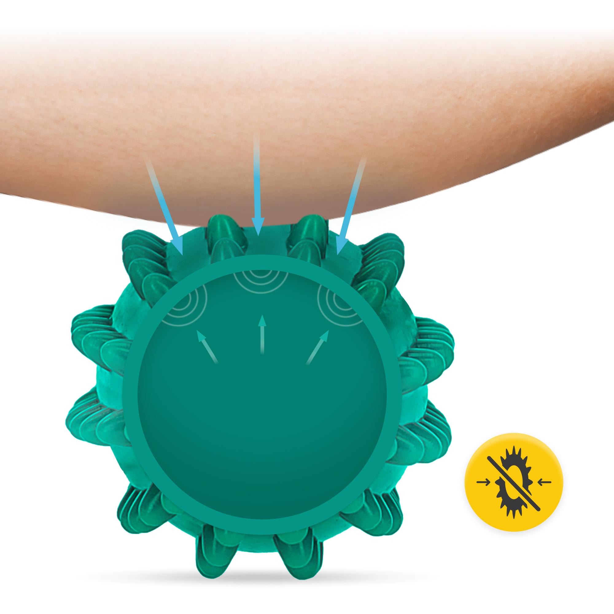 М'яч масажний огірок 4fizjo Spike Bean 11,5x5 см Green (P-5905973403320) - фото 6 М'яч масажний огірок 4fizjo Spike Bean 11,5x5 см Green (P-5905973403320) - фото 6