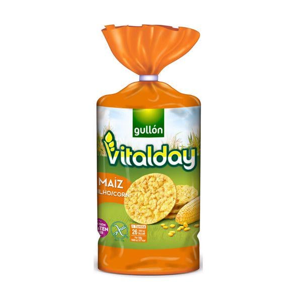 Хлібці без глютену Gullon Vitalday кукурудзяні 130 г