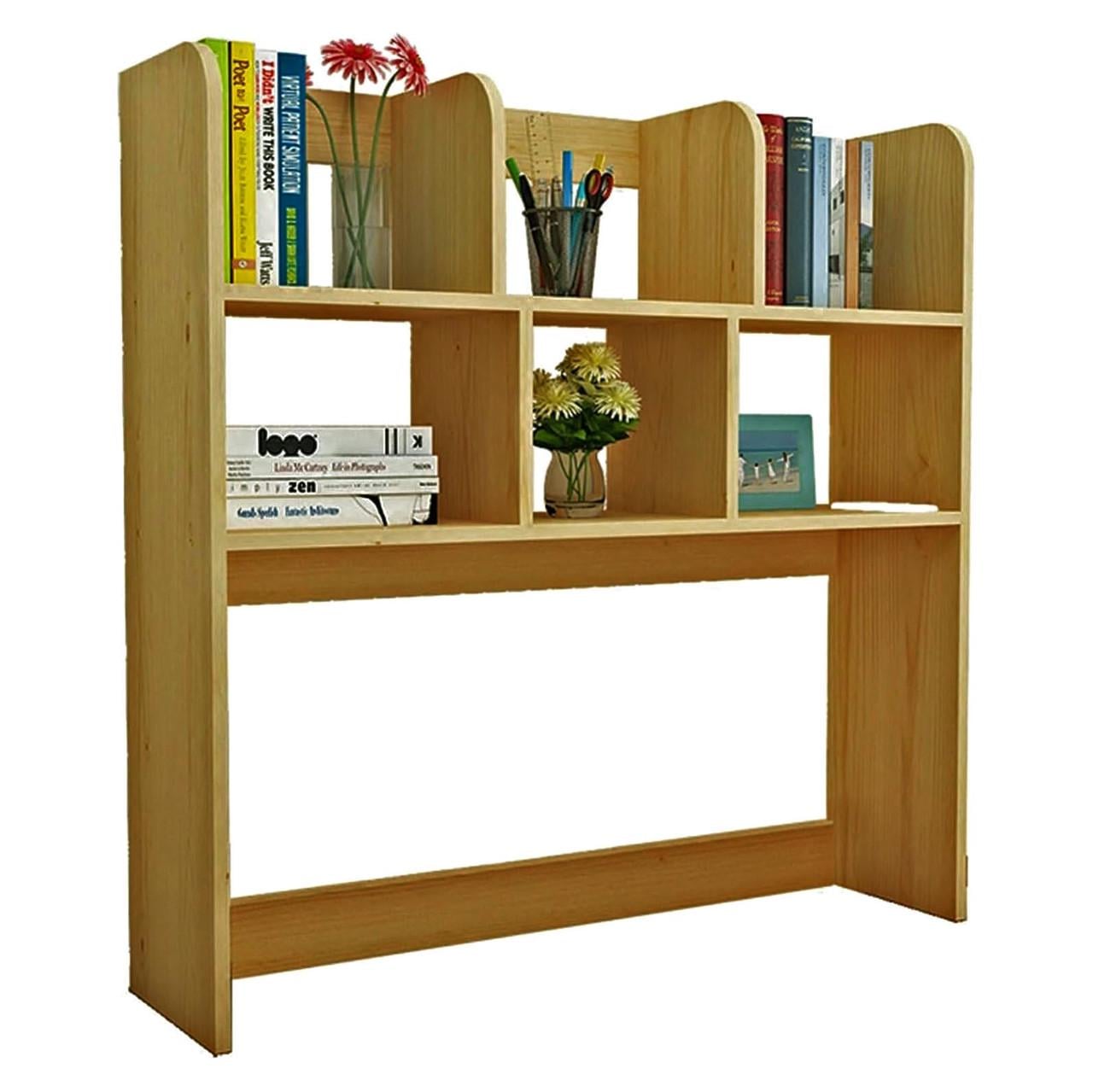 Полка-надстройка настольная из дерева Вендорис карри (АКД-003903)