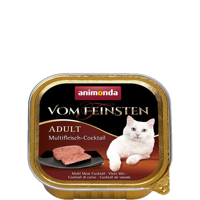 Консерви для кішок Animonda Vom Feinsten мультим'ясний коктейль 100 г (4017721832045)