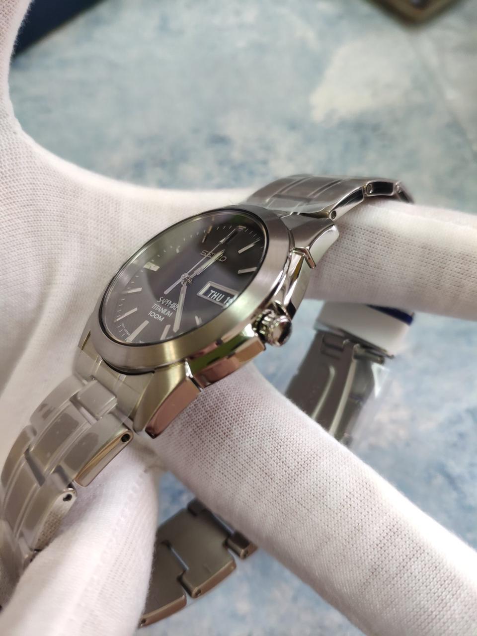 Наручные часы мужские Seiko SGG731P1 Saphire Titanium (573014342) - фото 6 Наручные часы мужские Seiko SGG731P1 Saphire Titanium (573014342) - фото 6