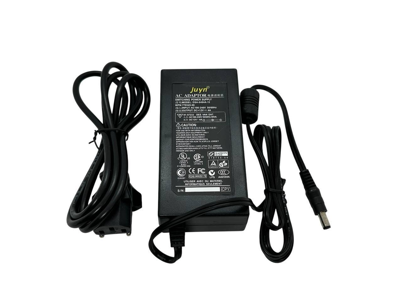 Блок живлення UKC 12V/4 A роз`єм штекера 5,5 мм/2,5 мм (2671457169)