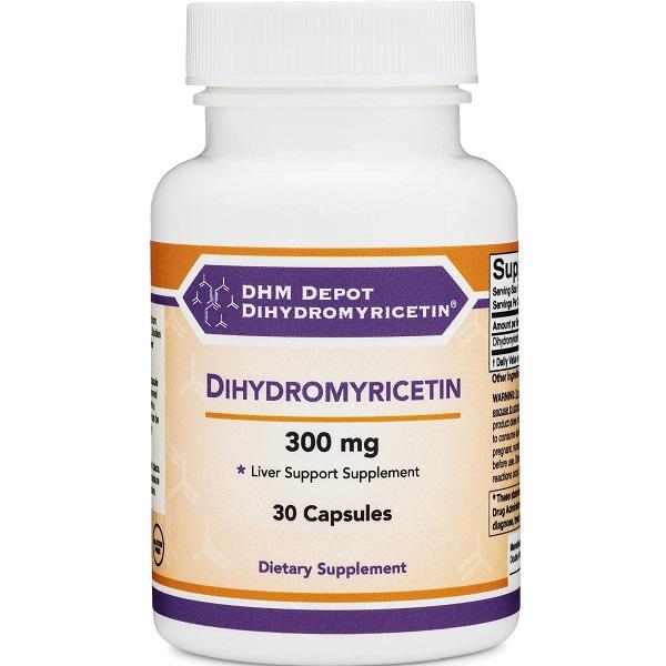 Комплекс Double Wood DHM Dihydromyricetin для профілактики печінки 300 мг 30 капсул (000020360)