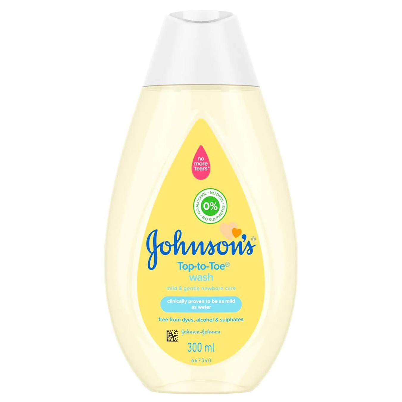 Гель для душу Johnson's Baby Top-to-Toe 300 мл (25930647)