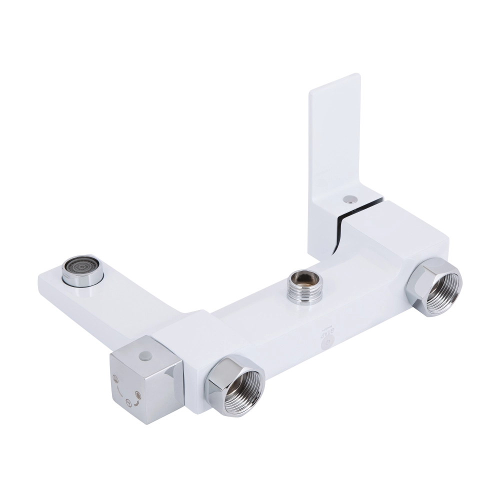 Душевая система с изливом Qtap Gemini QTGEM111CRW45687 на три потребителя Белый/Хром (SD00051811) - фото 4 Душевая система с изливом Qtap Gemini QTGEM111CRW45687 на три потребителя Белый/Хром (SD00051811) - фото 4