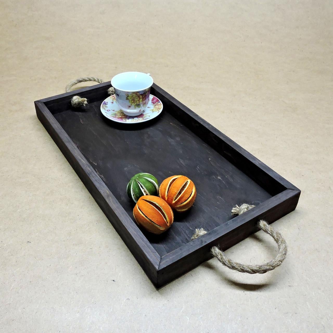 Поднос деревянный Шарлеруа 50х27 см Венге (ПДС-000403)