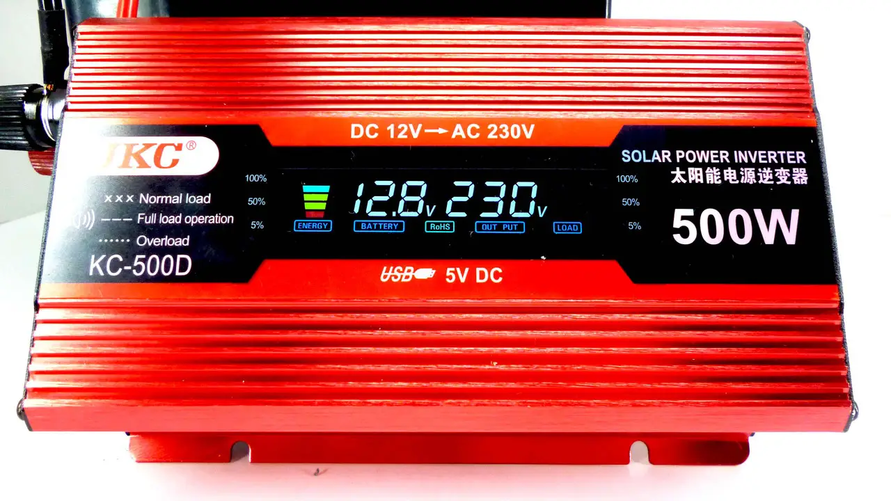 Инвертор автомобильный UKC DC/AC KC-500D 500W